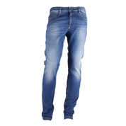 Blue Cotton Men Jeans