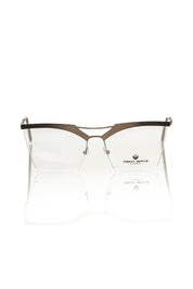 Gold Metallic Women's Eyeglass Frame