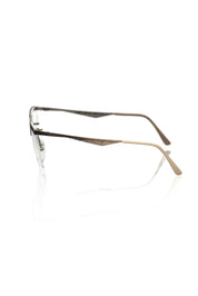 Gold Metallic Women's Eyeglass Frame