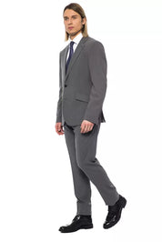 Gray Wool Men's Blazer