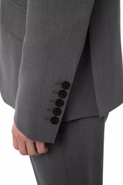 Gray Wool Men's Blazer