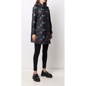 Svart polyesterkappa för damer