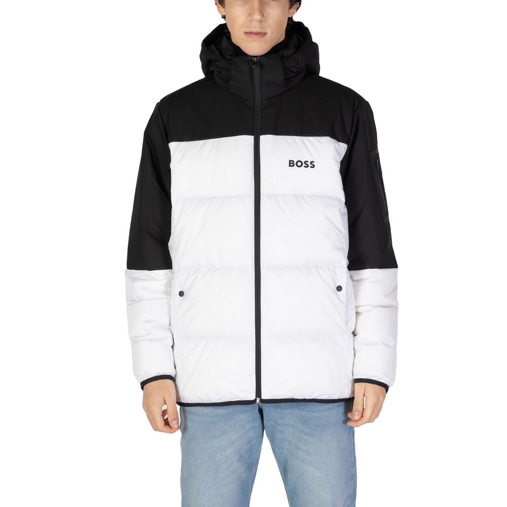 Vita jackor och kappor av återvunnen polyester