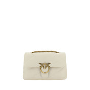 White Calf Leather Bos Taurus Shoulder Bag