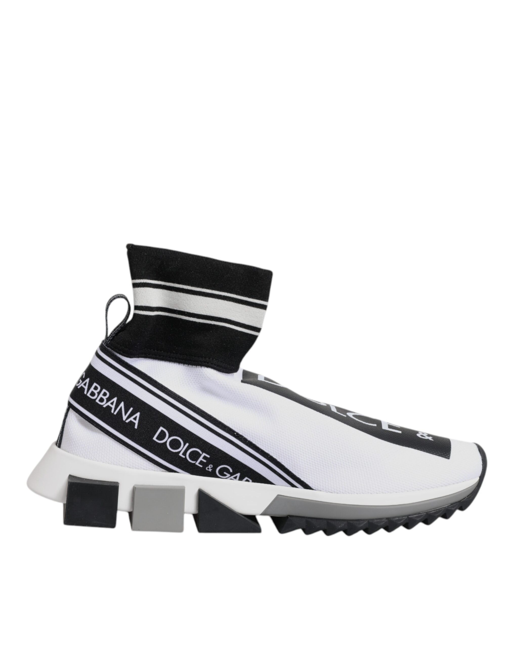 Vita svarta Sorrento-strumpor, sneakers, skor