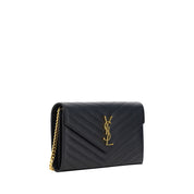 Black Calf Leather Bos Taurus Shoulder Bag