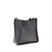 Gray Polyamide Shoulder Bag