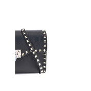 Black Calf Leather Bos Taurus Shoulder Bag