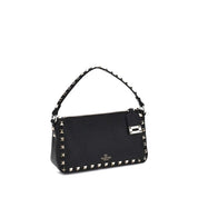 Black Calf Leather Bos Taurus Shoulder Bag