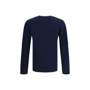 Blue Fleece Wool Sweatshirt
