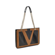 Black Calf Leather Bos Taurus Shoulder Bag