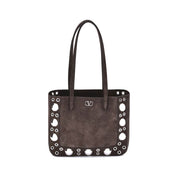 Brown Calf Leather Bos Taurus Shoulder Bag