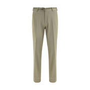 Green Cotton Chino Pants