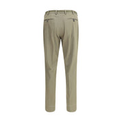 Green Cotton Chino Pants