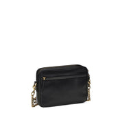 Black Calf Leather Bos Taurus Shoulder Bag
