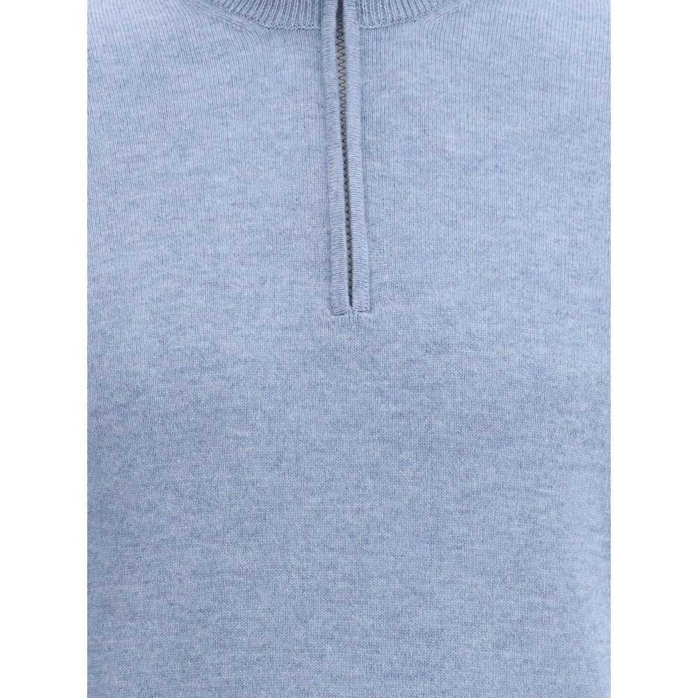 Light Blue Cashmere Cashmere Sweater