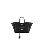 Black Calf Leather Bos Taurus Shoulder Bag