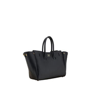 Black Calf Leather Bos Taurus Shoulder Bag
