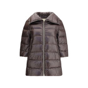 Brown Polyester Coat