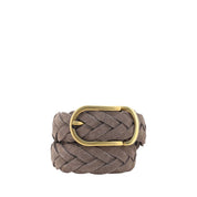 Brown Calf Leather Bos Taurus Belt