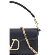 Black Calf Leather Bos Taurus Shoulder Bag