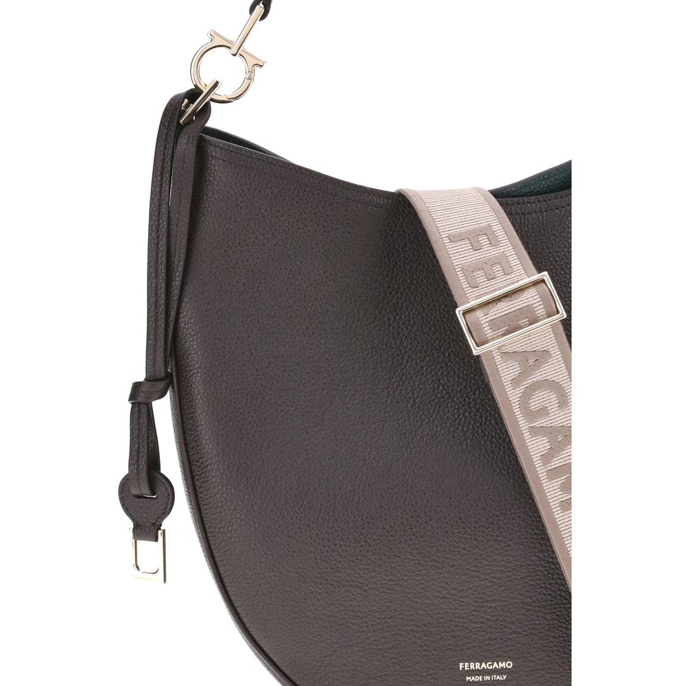 Brown Calf Leather Bos Taurus Shoulder Bag