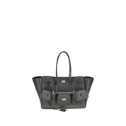 Black Calf Leather Bos Taurus Shoulder Bag