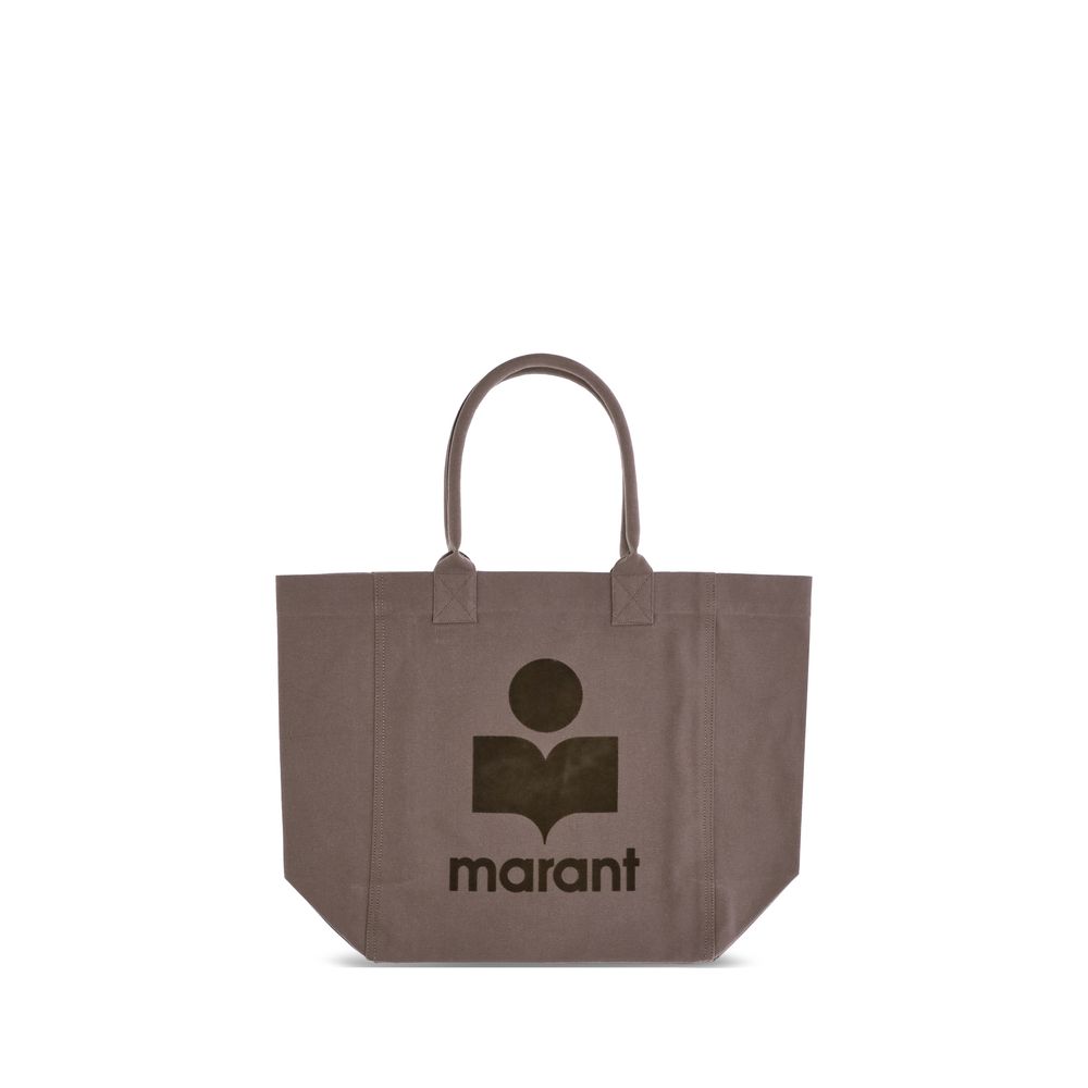 Bicolor Cotton Shoulder Bag