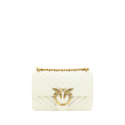 White Calf Leather Bos Taurus Shoulder Bag