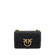 Black Calf Leather Bos Taurus Shoulder Bag