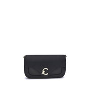 Black Calf Leather Bos Taurus Shoulder Bag