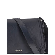 Black Calf Leather Bos Taurus Shoulder Bag
