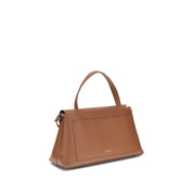 Brown Calf Leather Bos Taurus Handbag