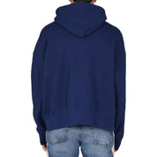 Blue Cotton Sweatshirt