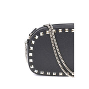 Black Calf Leather Bos Taurus Shoulder Bag