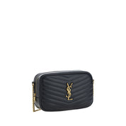 Black Calf Leather Bos Taurus Shoulder Bag