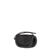 Black Leather Crossbody Bag