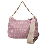 Beige Fabric Handbag