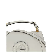 White Calf Leather Bos Taurus Handbag