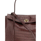 Brown Calf Leather Bos Taurus Handbag