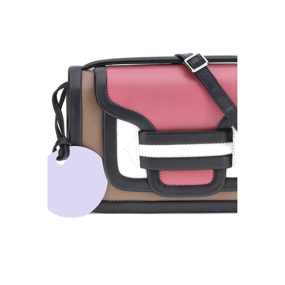 Multicolor Calf Leather Bos Taurus Shoulder Bag
