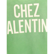Green Cotton Sweatshirt