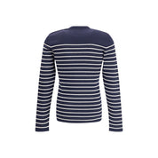 Blue Fleece Wool Sweatshirt