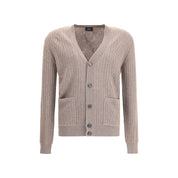 Brown Wool Cardigan