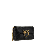 Black Calf Leather Bos Taurus Shoulder Bag