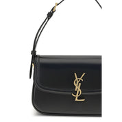 Black Calf Leather Bos Taurus Shoulder Bag