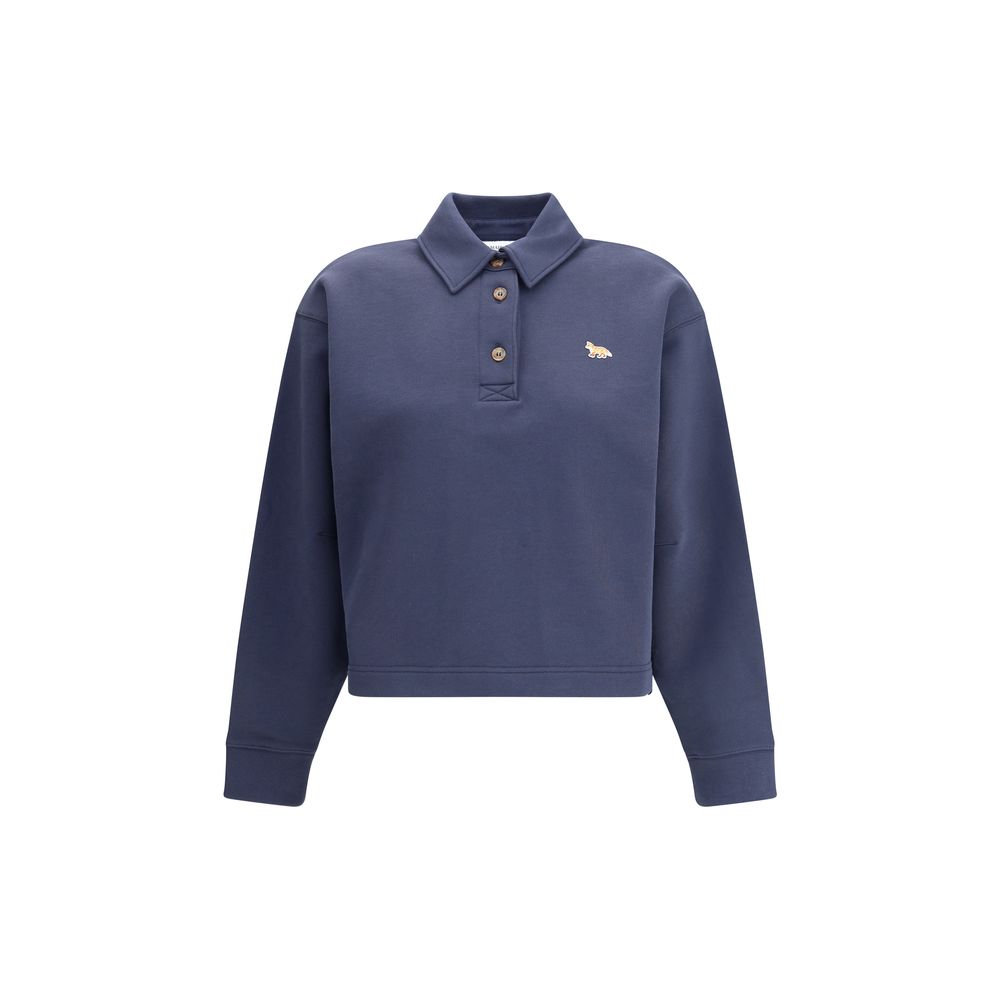 Blue Cotton Sweatshirt
