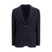 Blue Wool Blazer