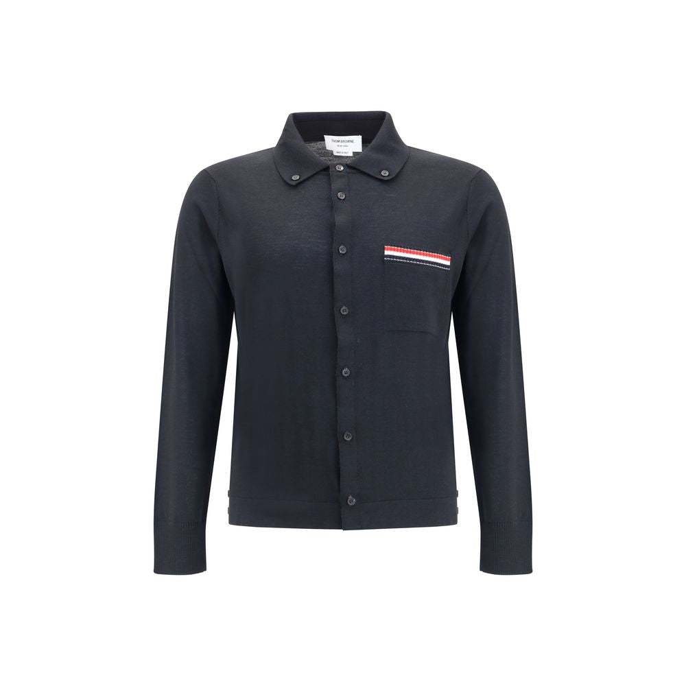 Black Fleece Wool Sweatshirt