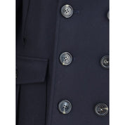Blue Wool Coat